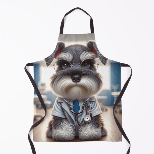 Item preview, Schnauzers Doctor in the Exam Room designed and sold by Wags & Tails.
