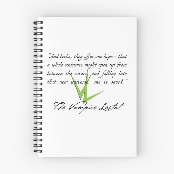 Item preview, Vampire Lestat Books Quote designed and sold by LioncourtLLC.