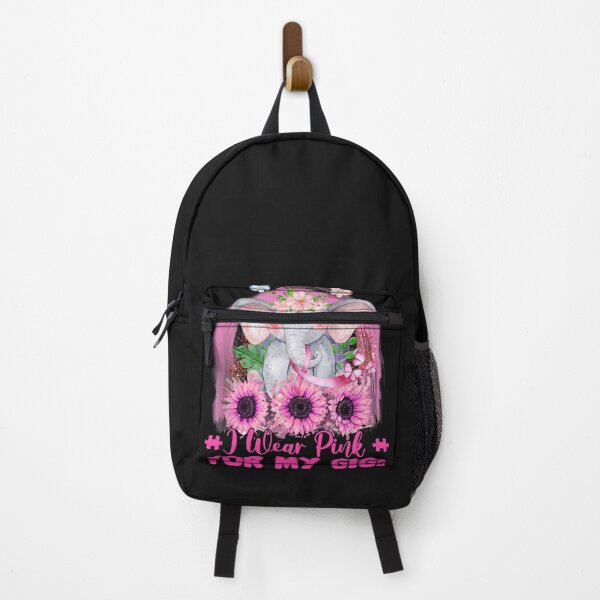 Item preview, Breast Cancer Sunflower Elephant I Wear Pink For My Gigi designed and sold by cawtoon.