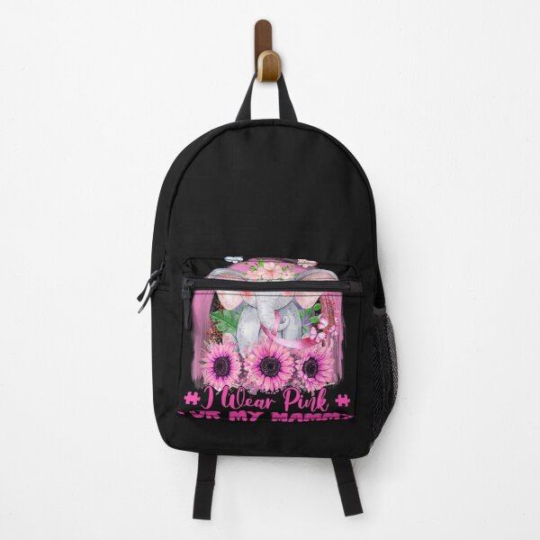 Item preview, Breast Cancer Sunflower Elephant I Wear Pink For My Mammy designed and sold by cawtoon.