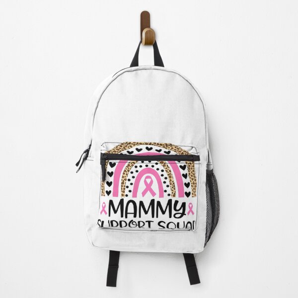 Item preview, Breast Cancer Ribbon Rainbow Pink Support squad Mammy designed and sold by cawtoon.