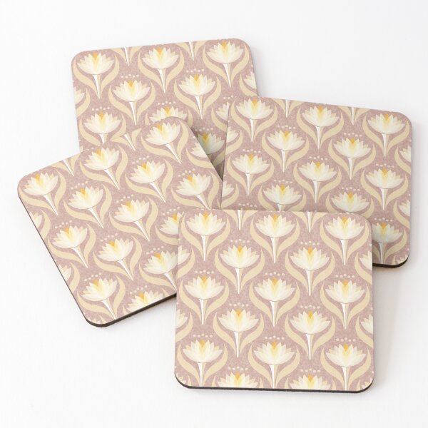 Item preview, Midcentury Bloom - Oriental Pink designed and sold by Carina Parry Studios.