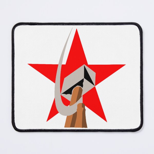 Item preview, Unity and Labor Art Print | Inspirational Hammer and Sickle Poster - Worker Solidarity Symbol, Industrial Strength Wall Art & Motivational Decor designed and sold by RevolutionToday.