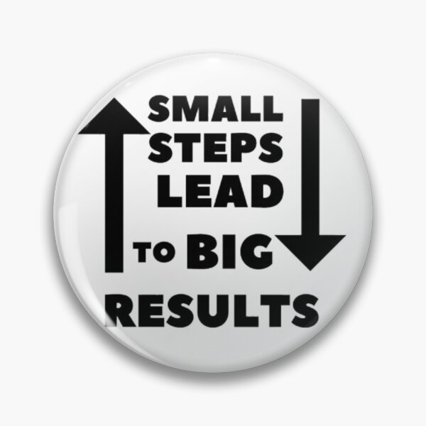 Item preview, Small steps big results  designed and sold by Roova-art.