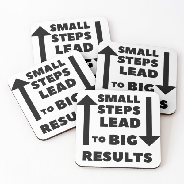 Item preview, Small steps big results  designed and sold by Roova-art.