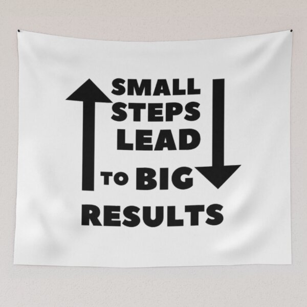 Item preview, Small steps big results  designed and sold by Roova-art.