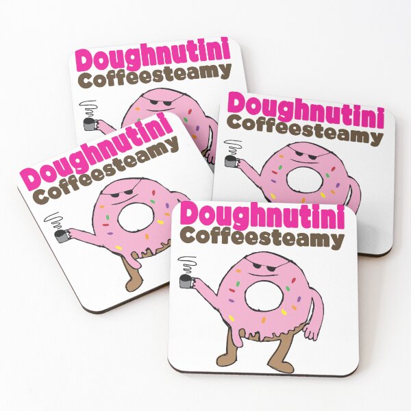 Item preview, Doughnutini Coffeesteamy designed and sold by KaleSaladMerch.