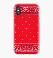Red Bandana iPhone Case