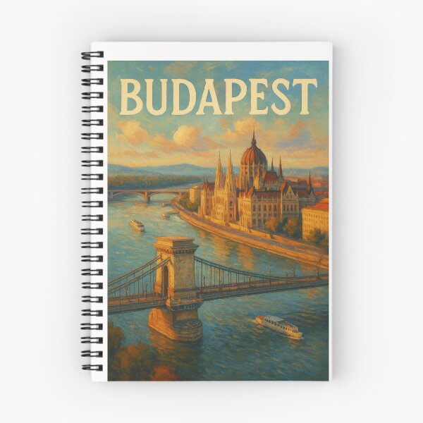 Item preview, Budapest Skyline with Chain Bridge and Parliament designed and sold by Places On Earth.