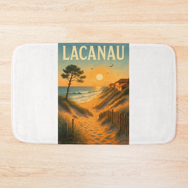 Item preview, Lacanau Beach Path at Sunset – Nouvelle-Aquitaine, France designed and sold by Places On Earth.