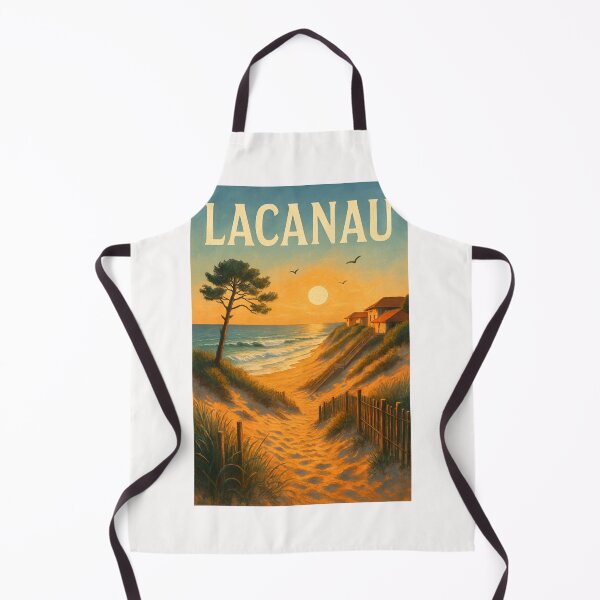 Item preview, Lacanau Beach Path at Sunset – Nouvelle-Aquitaine, France designed and sold by Places On Earth.