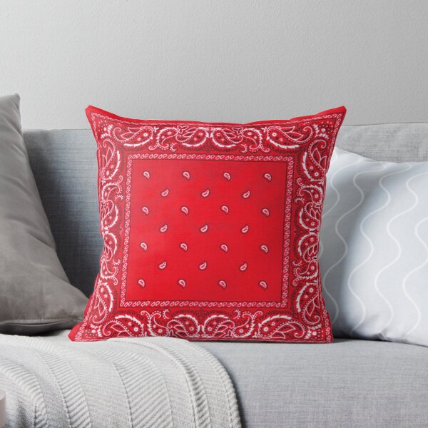 Bandana rouge Coussin