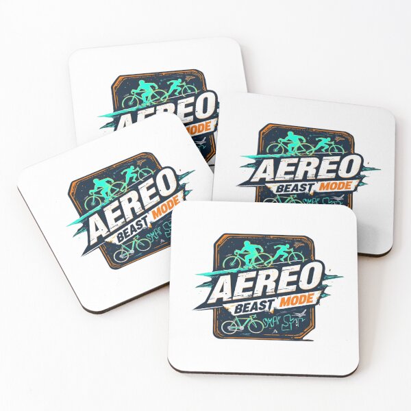 Item preview, AEREO BEAST MODE – Triathlon Power Sticker designed and sold by Triathlongram.