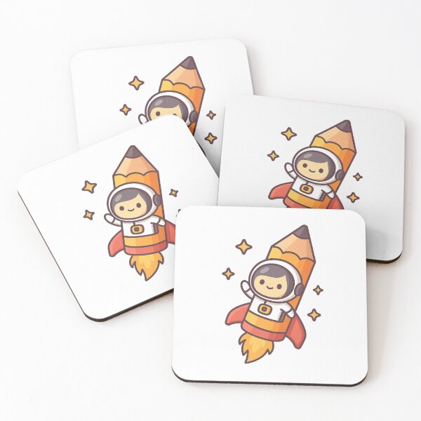 Item preview, Rocket Pencil – Draw Me the Stars designed and sold by ALBANAT.
