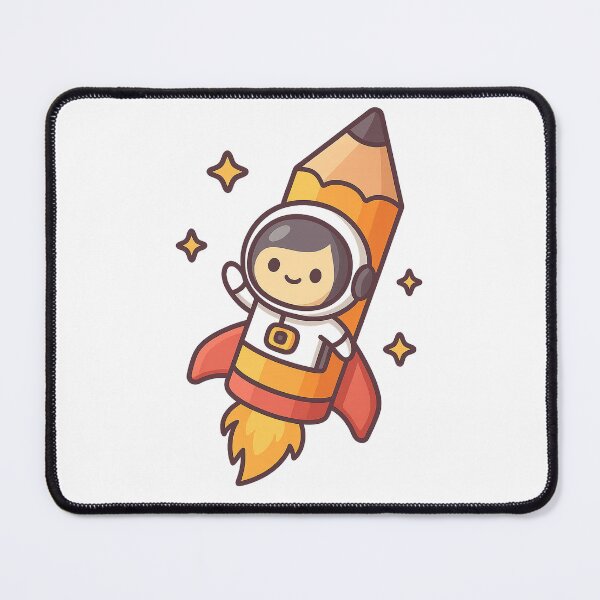 Item preview, Rocket Pencil – Draw Me the Stars designed and sold by ALBANAT.