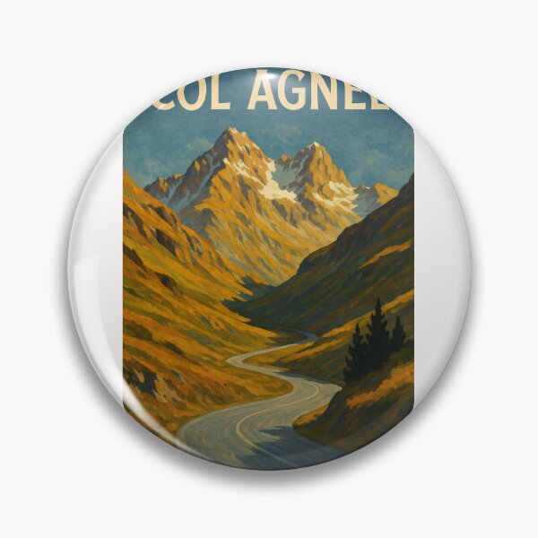 Item preview, Col Agnel Alpine Road – French-Italian Border designed and sold by Places On Earth.