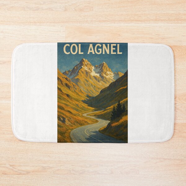 Item preview, Col Agnel Alpine Road – French-Italian Border designed and sold by Places On Earth.