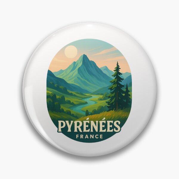 Item preview, Pyrenees River Valley – Occitanie, France designed and sold by Places On Earth.