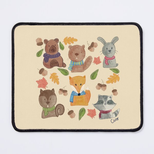 Item preview, Forest fall animals designed and sold by Carolampron.