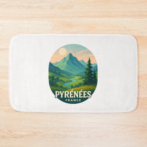 Item preview, Pyrenees River Valley – Occitanie, France designed and sold by Places On Earth.