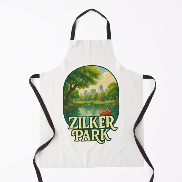 Artikelvorschau, Zilker Park mit Skyline von Austin – Texas, USA entworfen und verkauft von Places On Earth.
