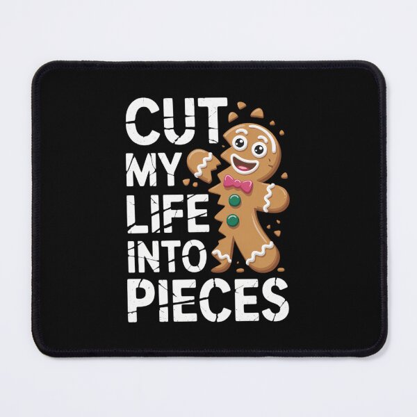 Item preview, Cut My Life Into Pieces Gingerbread Christmas Elder Emo designed and sold by WalshDrawnLaugh.