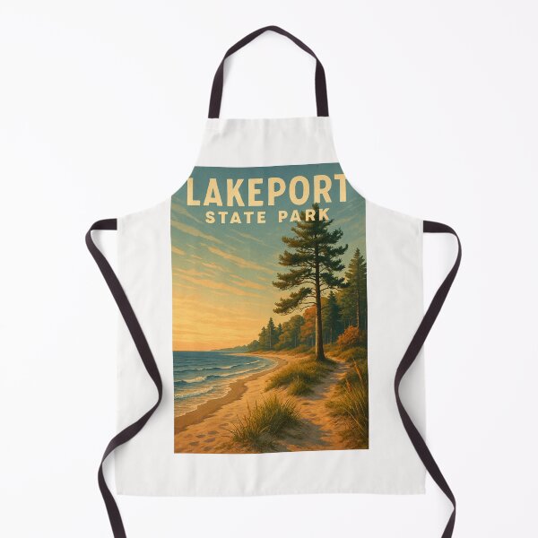 Item preview, Sunset at Lakeport State Park – Michigan’s Lake Huron Coast designed and sold by Places On Earth.