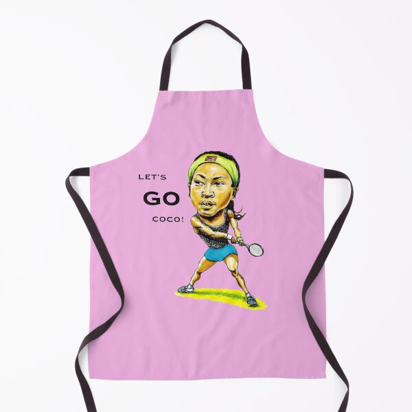 Item preview, Go Coco Tennis Star Caricature | PERFECT GIFT FOR YOU AND FRIENDS designed and sold by TiaPorter.