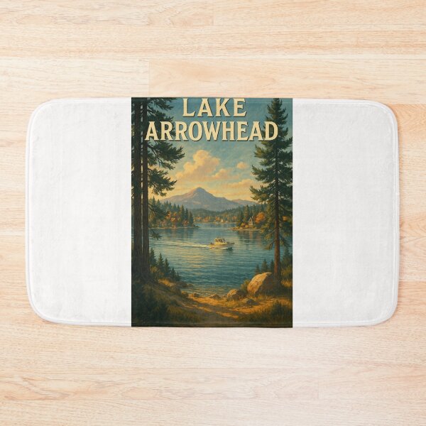 Item preview, Lake Arrowhead – San Bernardino Mountains, California designed and sold by Places On Earth.