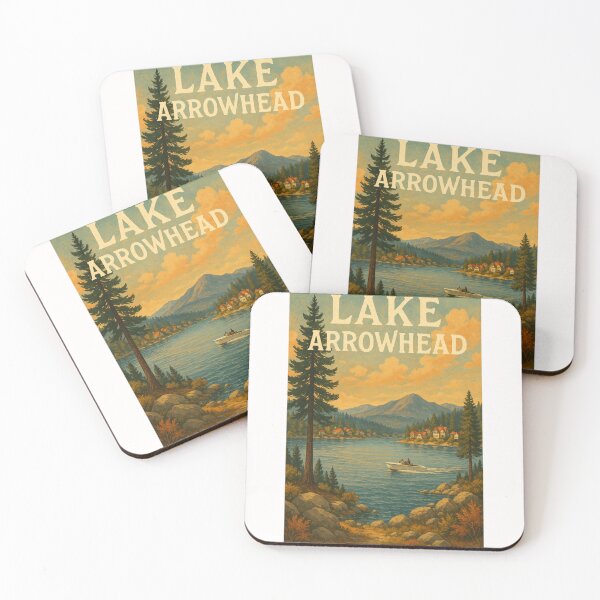 Item preview, Boating on Lake Arrowhead – San Bernardino County, California designed and sold by Places On Earth.