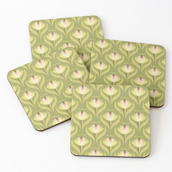 Item preview, Midcentury Bloom - Asparagus designed and sold by Carina Parry Studios.