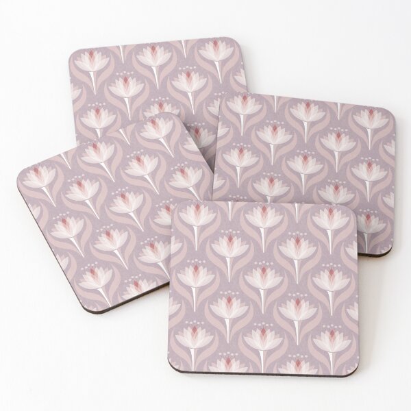 Item preview, Midcentury Bloom - Rose Quartz designed and sold by Carina Parry Studios.