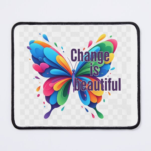 Item preview, "Change is Beautiful – Transformative Abstract Art" designed and sold by Fire-Beetle Incorporated (firebeetle).