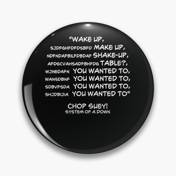 Item preview, System of a Down Chop Suey designed and sold by BrunoLepage.