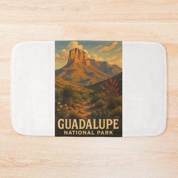 Item preview, Guadalupe Mountains at Sunset, Texas designed and sold by Places On Earth.