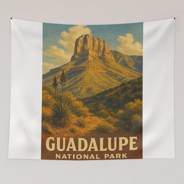 Item preview, El Capitan in Guadalupe Mountains National Park designed and sold by Places On Earth.