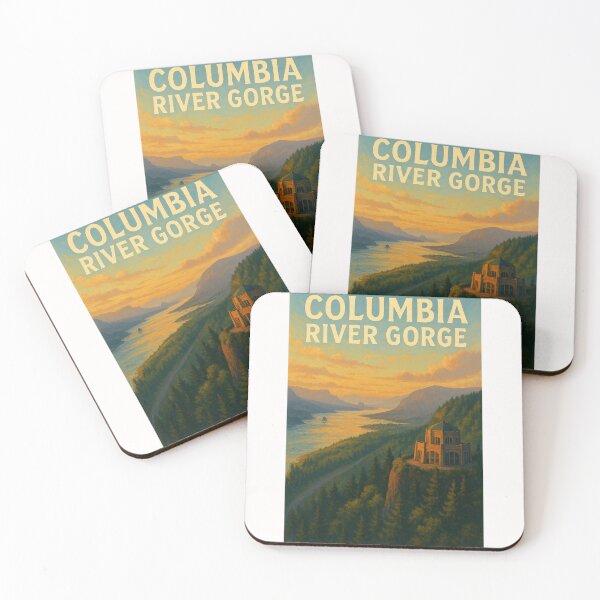 Item preview,  Columbia River Gorge Vista House Sunset Oregon designed and sold by Places On Earth.