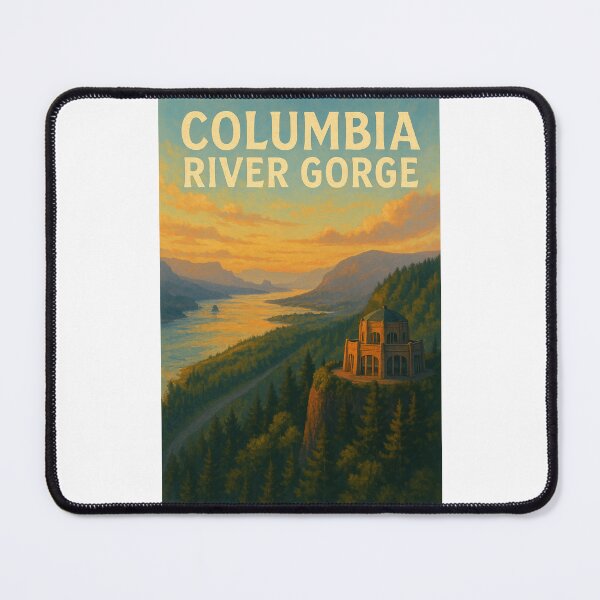 Item preview, Columbia River Gorge Vista House Sunset Oregon designed and sold by Places On Earth.