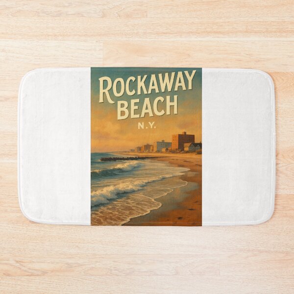 Item preview, Rockaway Beach Oceanfront at Dusk, New York designed and sold by Places On Earth.