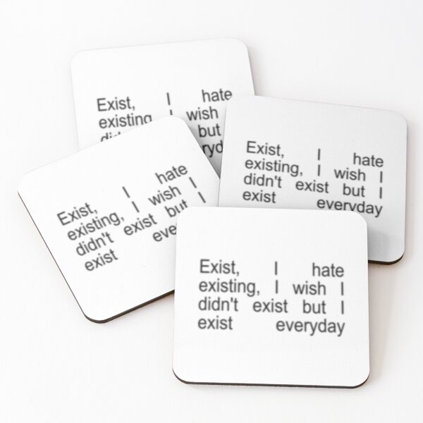 Item preview, Conan Gray "I hate existing" designed and sold by About.music .
