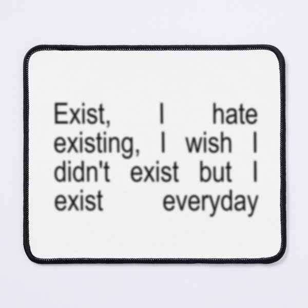 Item preview, Conan Gray "I hate existing" designed and sold by About.music .