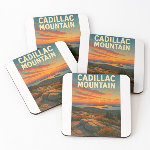 Item preview,   Sunset Over Frenchman Bay Cadillac Mountain Maine designed and sold by Places On Earth.