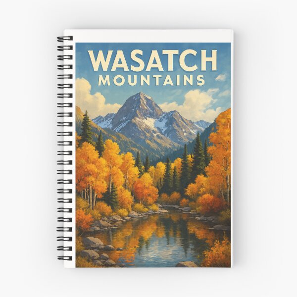 Item preview,  Wasatch Mountains Autumn Reflection Utah designed and sold by Places On Earth.