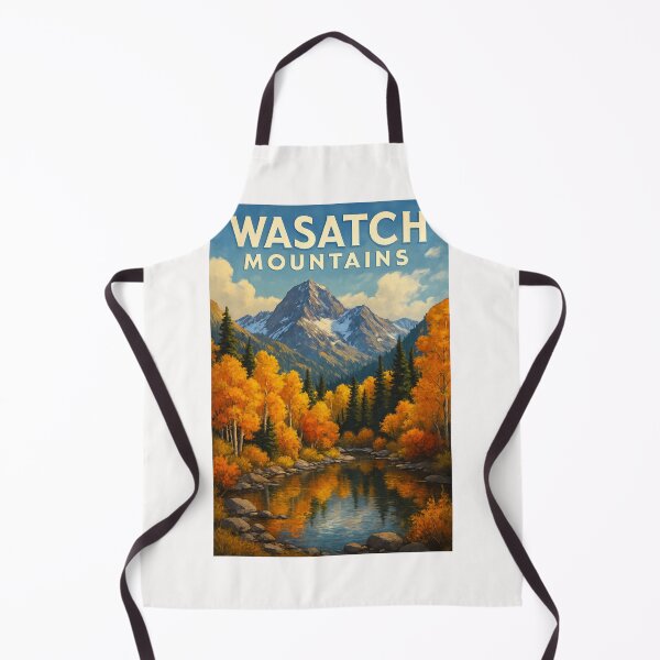 Item preview,  Wasatch Mountains Autumn Reflection Utah designed and sold by Places On Earth.