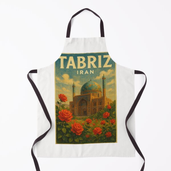 Item preview, Tabriz Mosque and Rose Garden East Azerbaijan Iran designed and sold by Places On Earth.