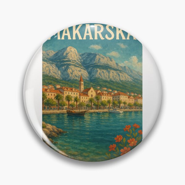 Item preview,  Makarska Dalmatian Coast Adriatic Croatia designed and sold by Places On Earth.