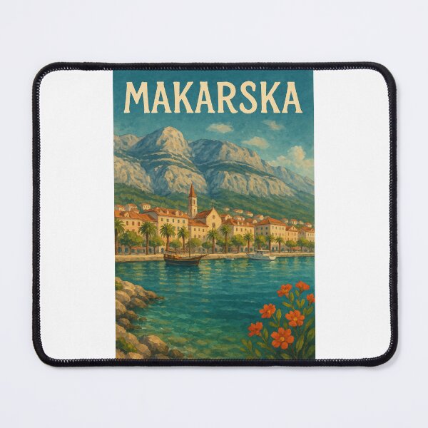 Item preview, Makarska Dalmatian Coast Adriatic Croatia designed and sold by Places On Earth.