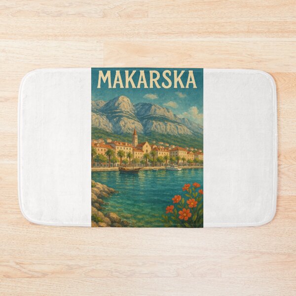Item preview,  Makarska Dalmatian Coast Adriatic Croatia designed and sold by Places On Earth.