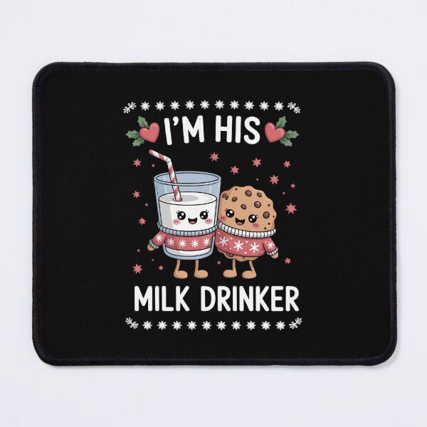 Item preview, Im Her Cookie Eater Im His Milk Drinker Couples Christmas designed and sold by WalshDrawnLaugh.