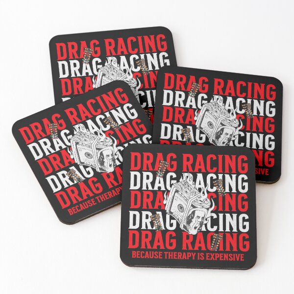 Item preview, Drag Racing Because Therapy Is Expensive Funny Racing Money Burnout designed and sold by CarantinedChaos.